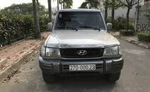 Hyundai Galloper 2003 - Cần bán gấp Hyundai Galloper đời 2003, màu bạc chính chủ, giá 145tr