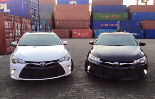 Toyota Camry XSE 2016 bản Mỹ vừa cập cảng Sài Gòn 1