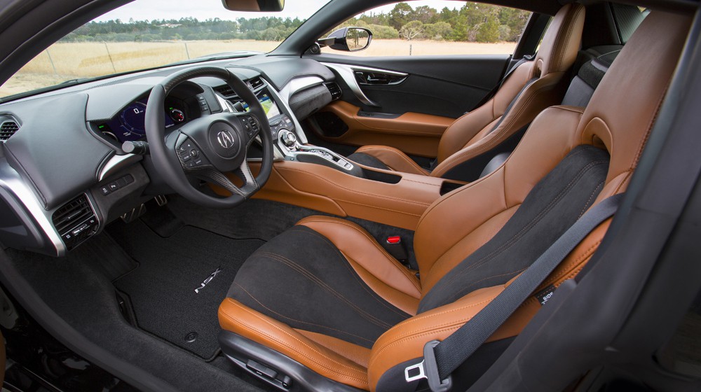Acura NSX được trang bị đến 4 lựa chọn màu nội thất 1