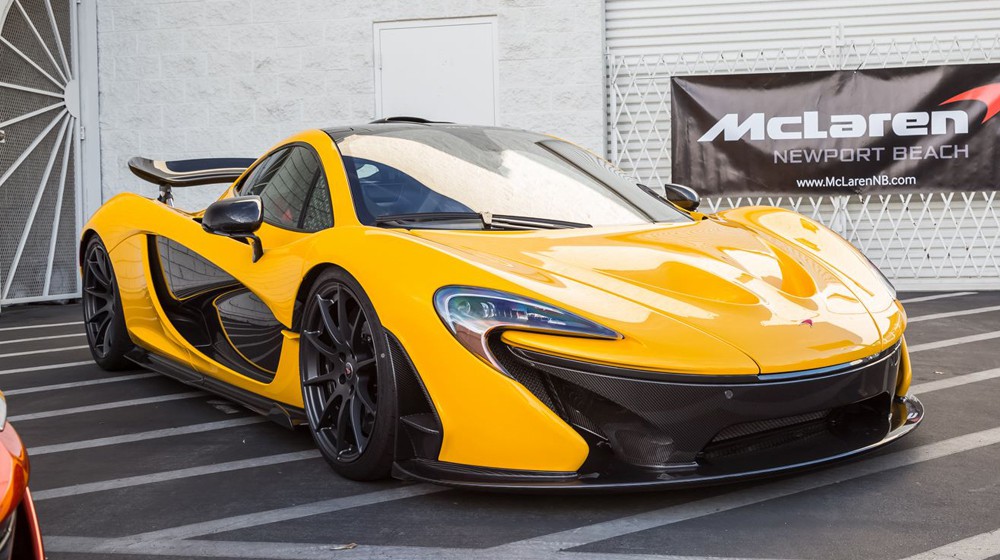 McLaren P1 màu vàng 1