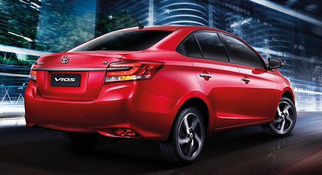 Toyota VIOS 2017 có 6 màu sơn ngoại thất khác nhau.