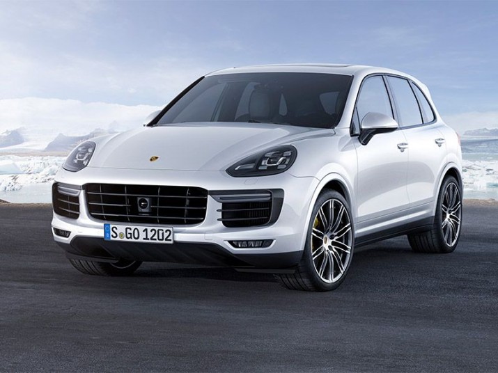 Porsche Cayenne Turbo S 2017.