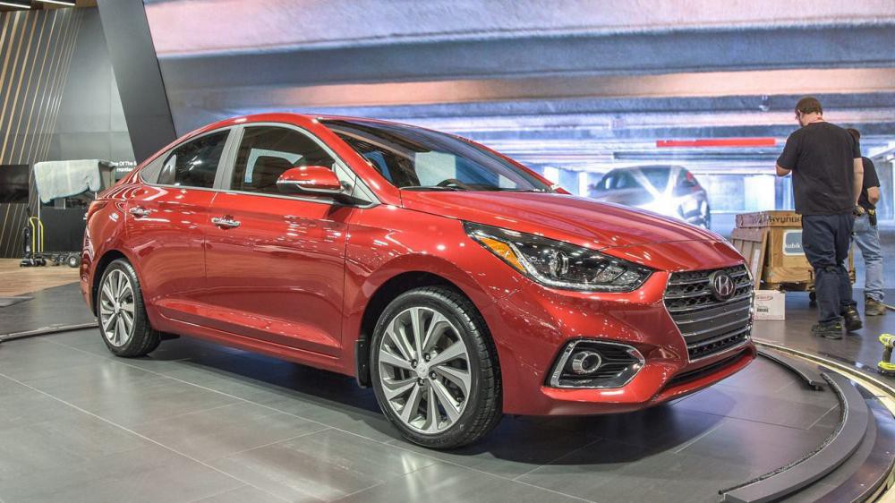 Hyundai Accent 2018 có nhiều chi tiết giống với Hyundai Elantra a1