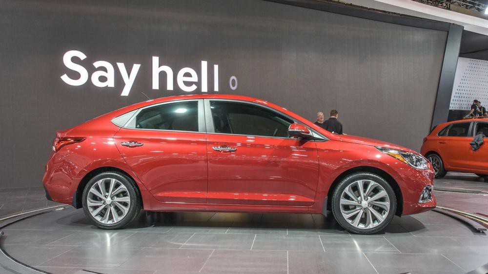 Hyundai Accent 2018 có nhiều chi tiết giống với Hyundai Elantra a2.