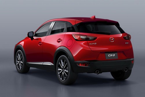 Ngoại hình của Mazda CX-3 2017 không thay đổi so với thế hệ trước.