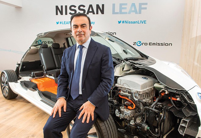 Ông Carlos Ghosn sẽ thôi vị trí CEO của Nisan từ ngày 1/4 tới.