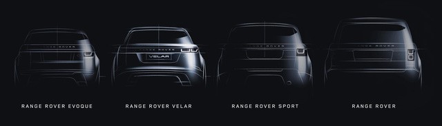 Ranger Rover Velar được định vị ở giữa Range Rover Evoque và Range Rover Sport.