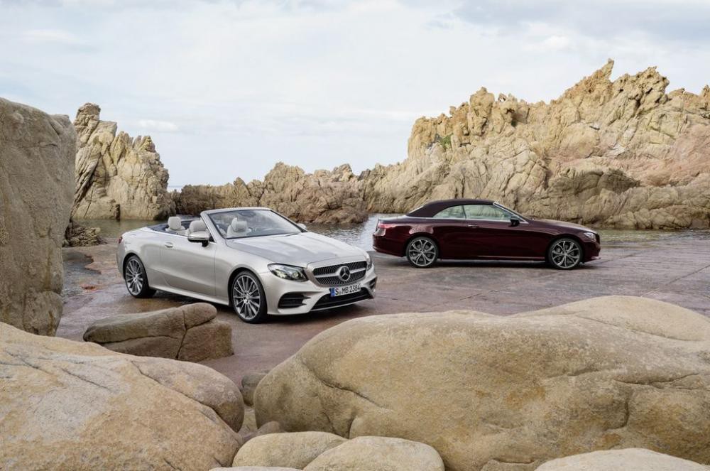 Mercedes-Benz Convertible 2018: mẫu xe hoàn thiện dòng E-Class.