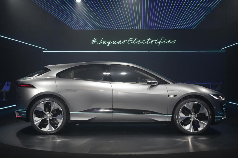 Thiết kế ngoại thất của Jaguar I-Pace đậm chất khí động học