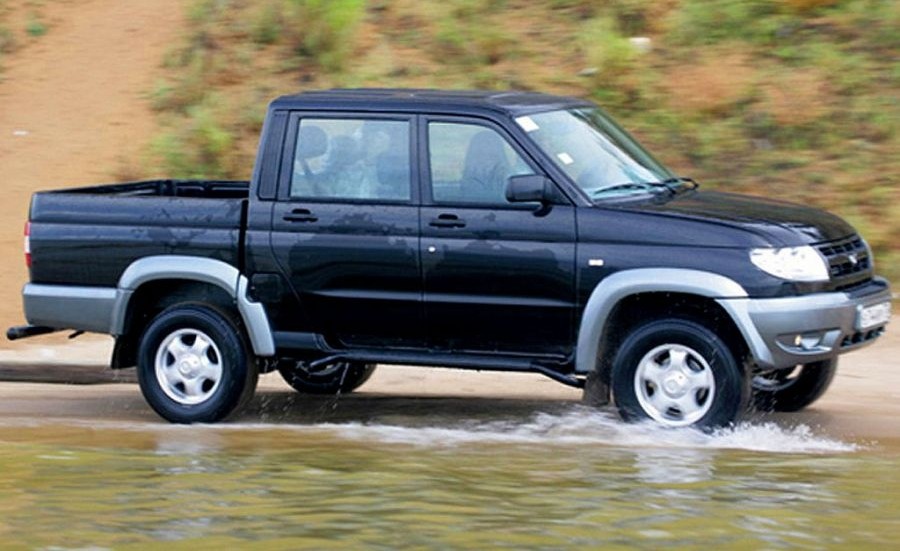 UAZ Pickup được phân phối tại Việt Nam thuộc bản Limited.