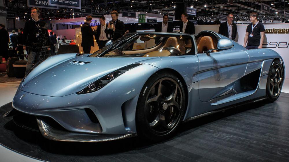 Koenigsegg Regera Roadster.