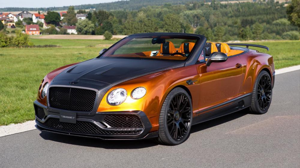 Bentley Continental Supersports Convertible 2017.