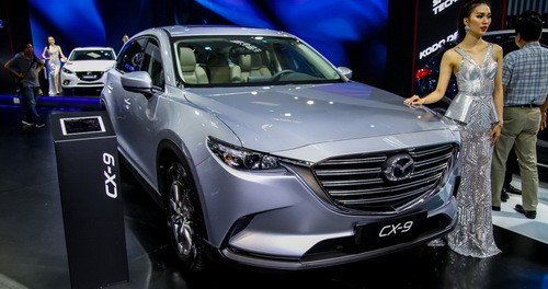 Mazda CX-9 2017 đã từng xuất hiện tại triển lãm VMS 2017.