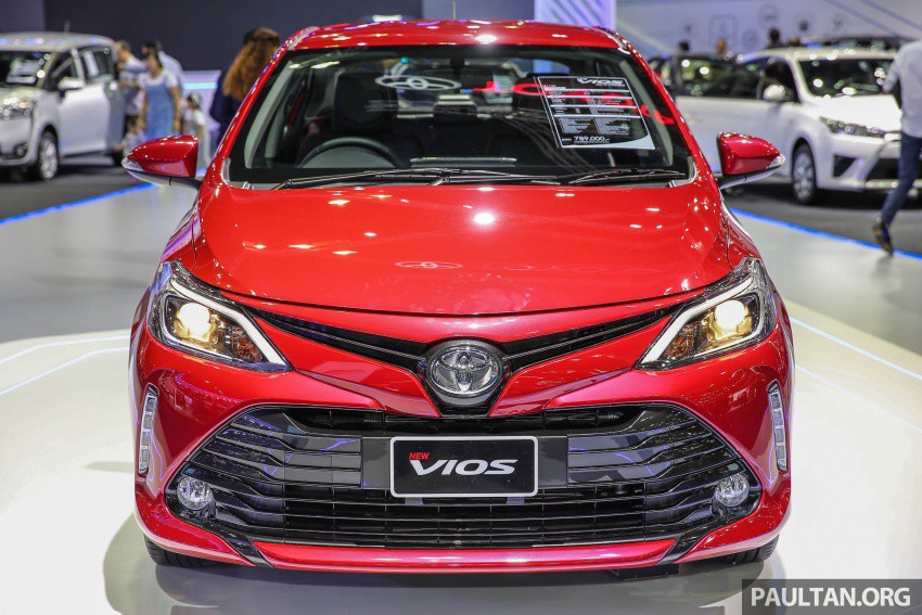 Toyota Vios 2017 được ra mắt tại triển lãm Bangkok International Motor Show 2017.