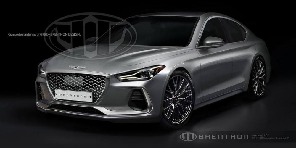 Hyundai Genesis G70 sẽ nhanh hơn Kia Stinger.