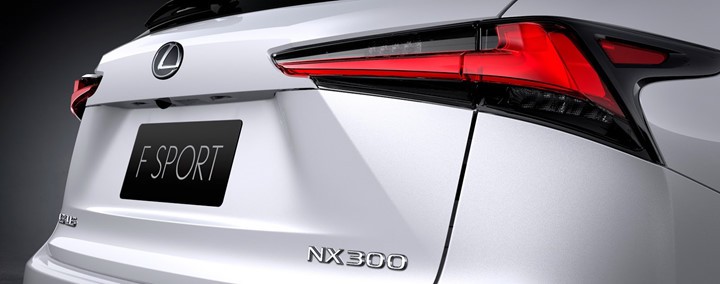 Thiết kế cụm đèn hậu của Lexus NX cũng được thay đổi theo kiểu dáng giống như đèn xe LC.