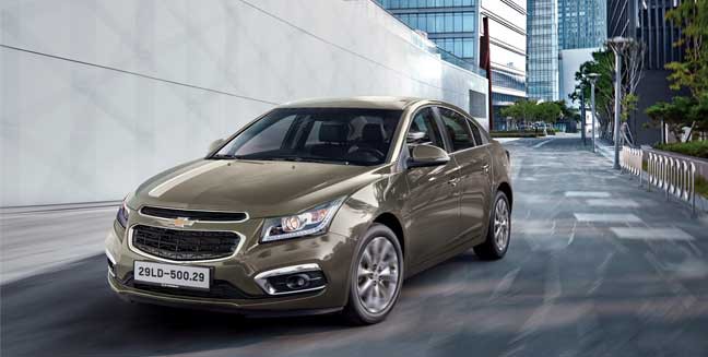 Chevrolet Cruze.