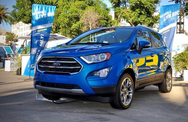 Ford EcoSport 2018 đã có trên website của Ford Brazil.