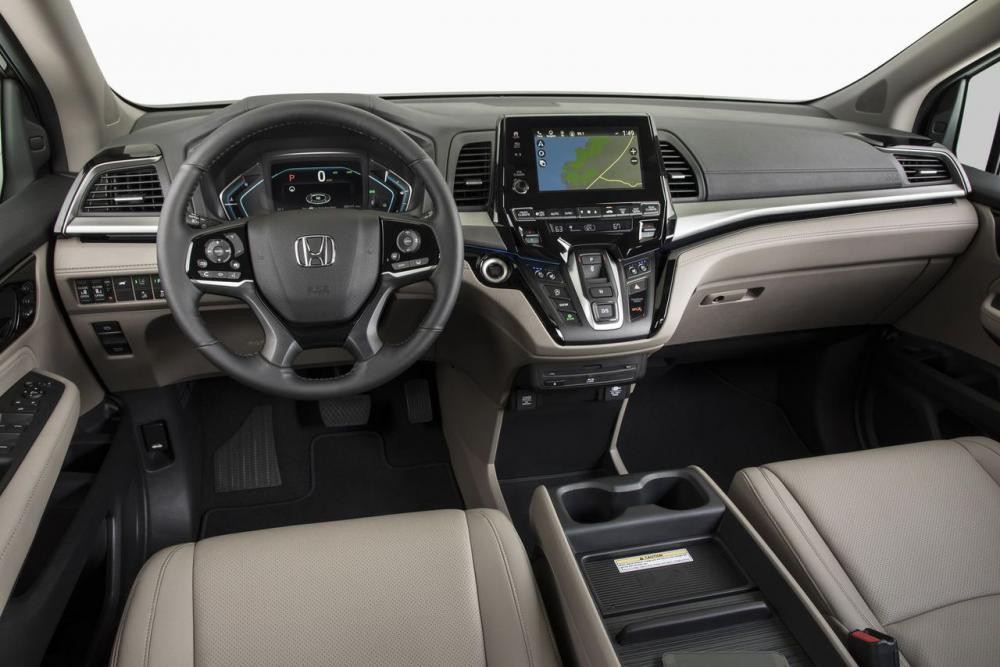 Honda Odyssey 2018 đáp ứng yêu cầu về không gian nội thất yên tĩnh.