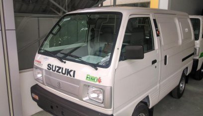 Bán xe Suzuki Blind Van euro 4 đời 2017, màu trắng