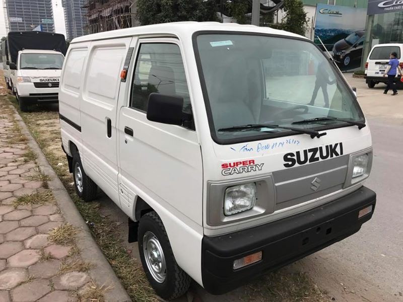 Suzuki tải Van Euro4 2018 màu trắng, hỗ trợ 75% giá trị, giao xe ngay. Liên hệ Mr.Tuấn: 0983489598