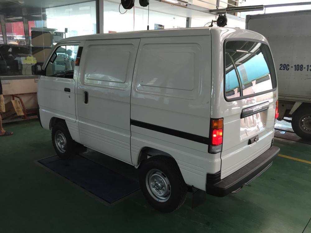 Cần bán xe tải Suzuki Blind Van 2018 Euro4, màu trắng giá rẻ nhất