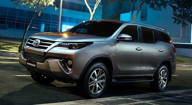 Toyota Fortuner 2017 giá bao nhiêu