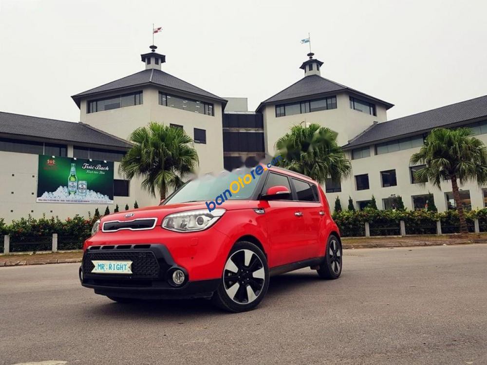 Cần bán gấp Kia Soul 2.0 AT đời 2014, màu đỏ, nhập khẩu nguyên chiếc