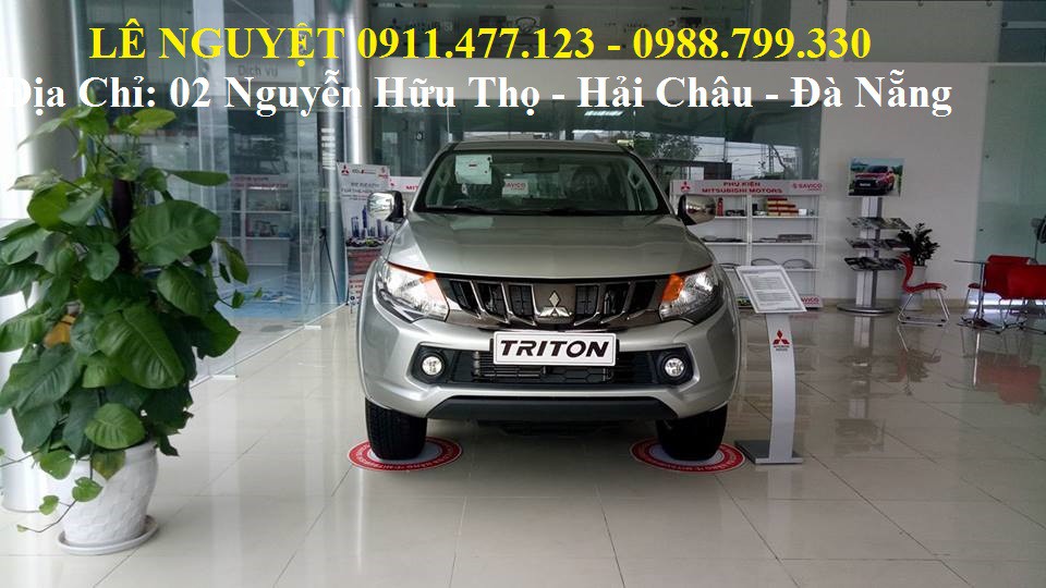 Khuyến mãi sốc xe bán tải Triton Đà Nẵng, trả góp 90% xe, LH Lê Nguyệt: 0935.477.610