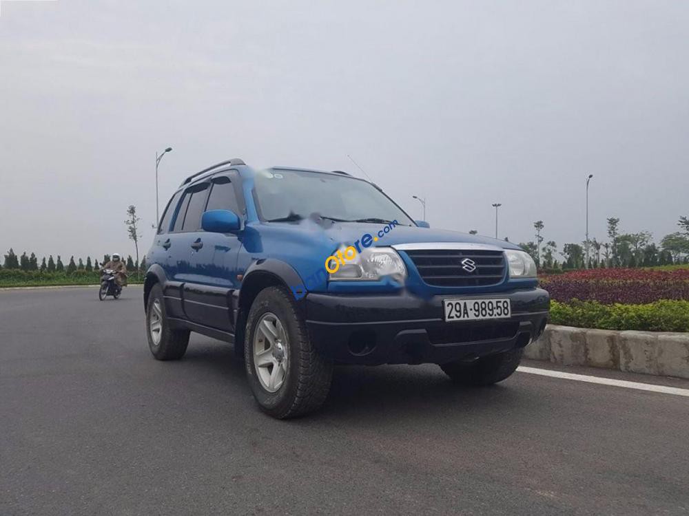 Cần bán Suzuki Grand vitara đời 2003, màu xanh lam, nhập khẩu chính chủ, giá chỉ 295 triệu