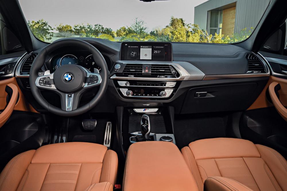 Nội thất hiện đại, sang trọng BMW X3 2018