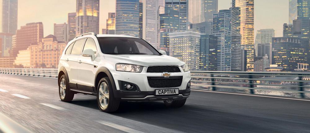 Ngoại thất xe Chevrolet Captiva 2018 