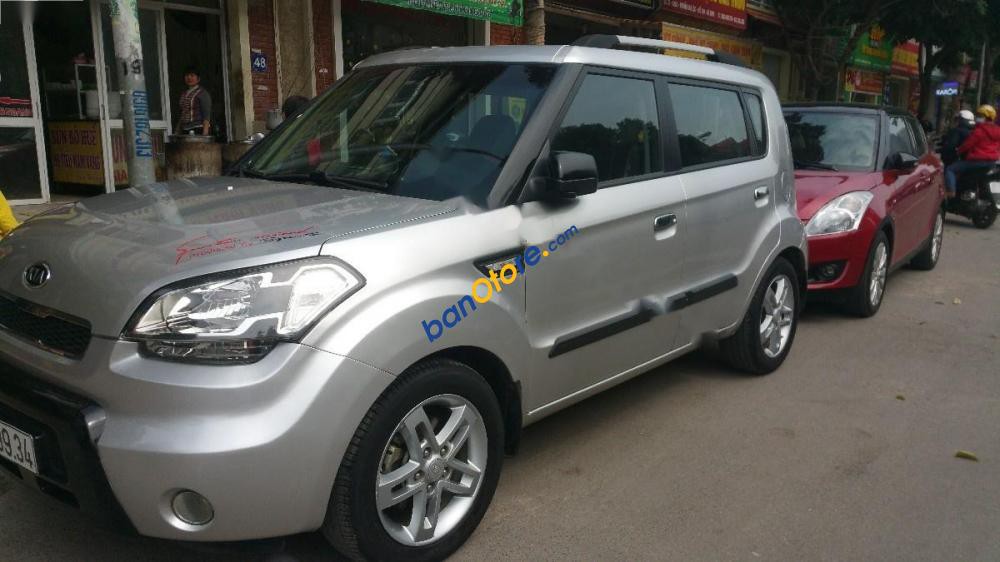 Bán ô tô Kia Soul năm 2009, màu bạc, xe nhập