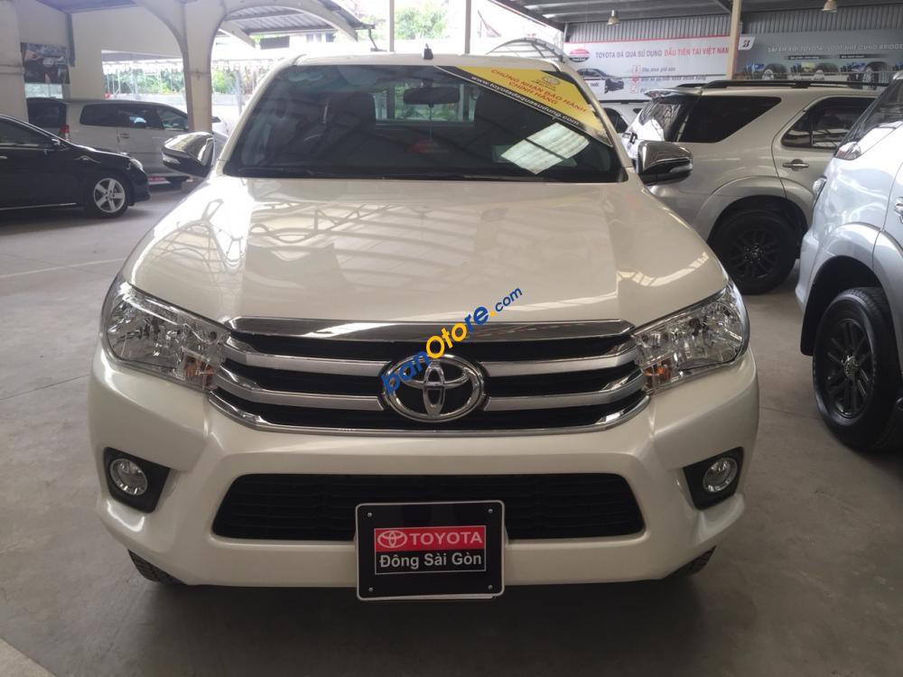 Hilux 2 cầu máy dầu 2.8, số sàn, đời 2016, giá thương lượng