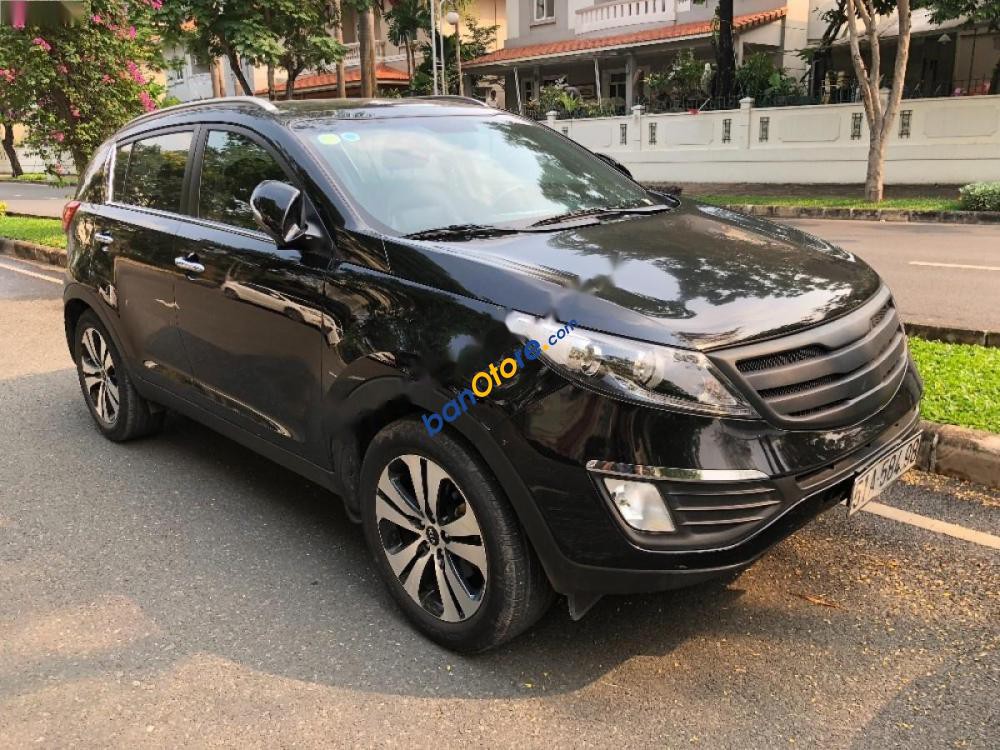 Bán ô tô Kia Sportage đời 2013, màu đen, xe nhập