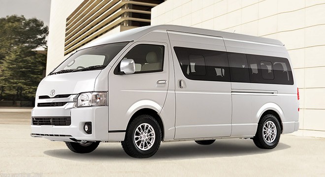 Toyota Hiace 2018 thay đổi diện mạo hoàn toàn mới