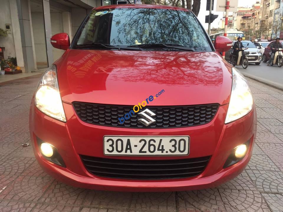 Cần bán xe Suzuki Swift 1.4AT màu đỏ xe cực đẹp, biển HN