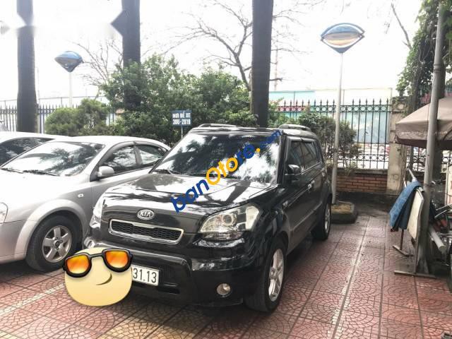 Bán Kia Soul đời 2008, màu đen, xe nhập