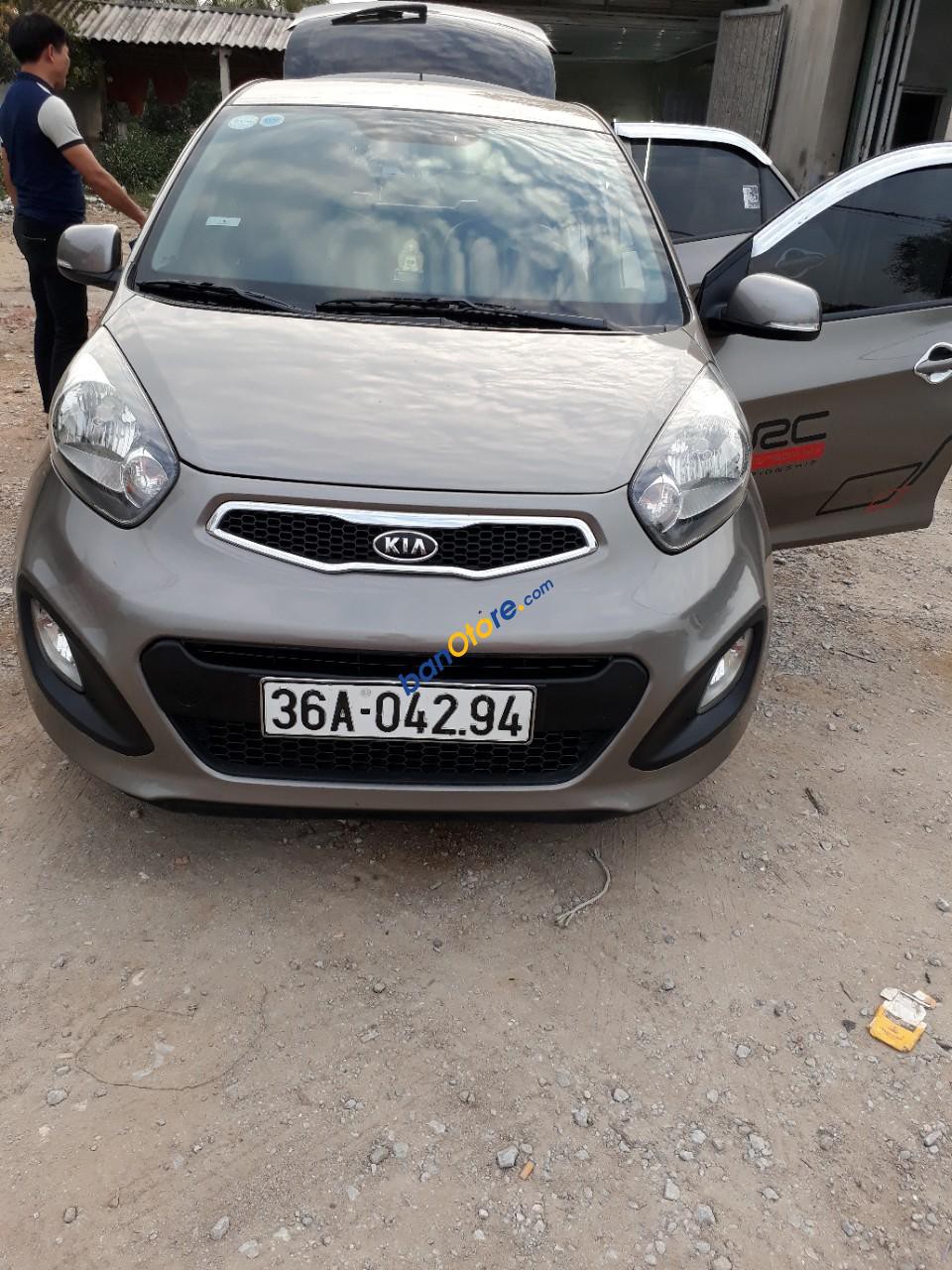 Bán Kia Picanto 2014, màu xám (ghi), xe nhập