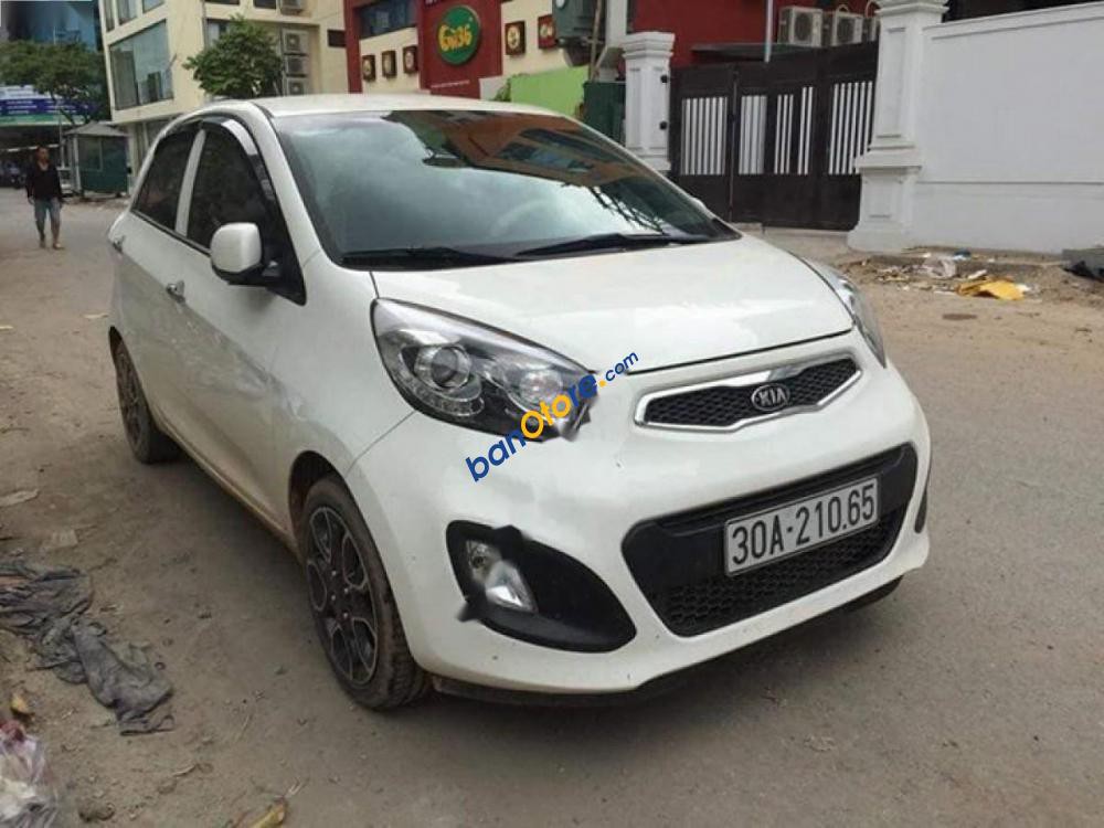 Bán Kia Picanto S 1.25 AT sản xuất 2014, màu trắng