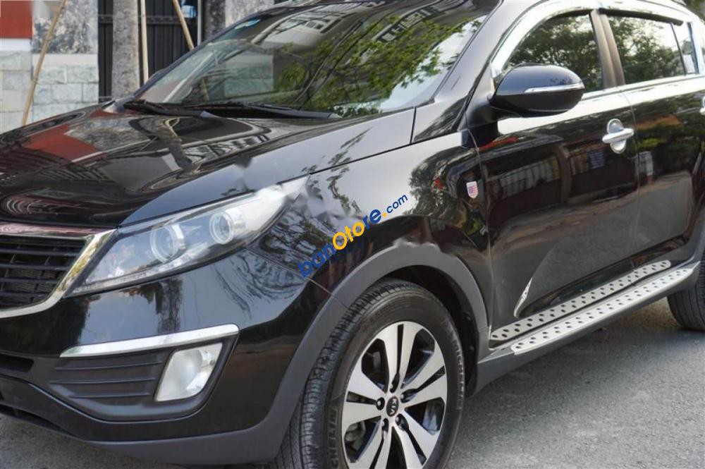 Bán ô tô Kia Sportage đời 2011, màu đen, nhập khẩu số tự động