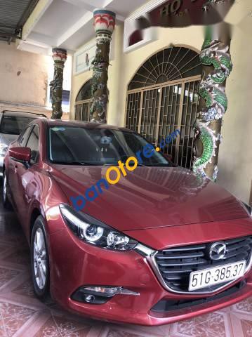 Bán ô tô Mazda 3 1.5 sản xuất năm 2017, màu đỏ số tự động, giá chỉ 700 triệu