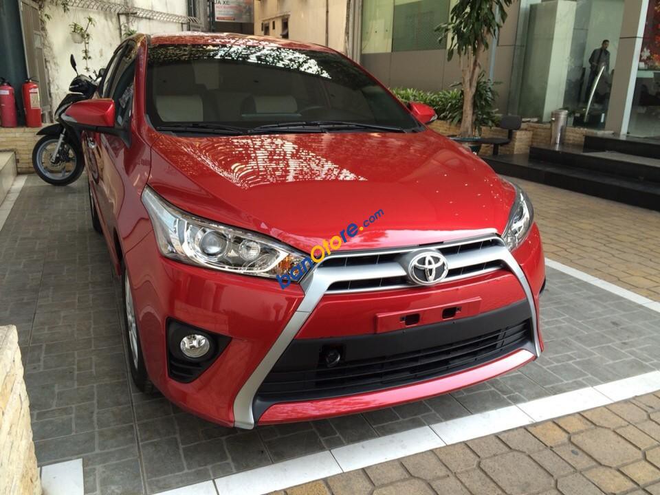 Cần bán Toyota Yaris G sản xuất 2016, màu đỏ, nhập khẩu, giá tốt 0971567220