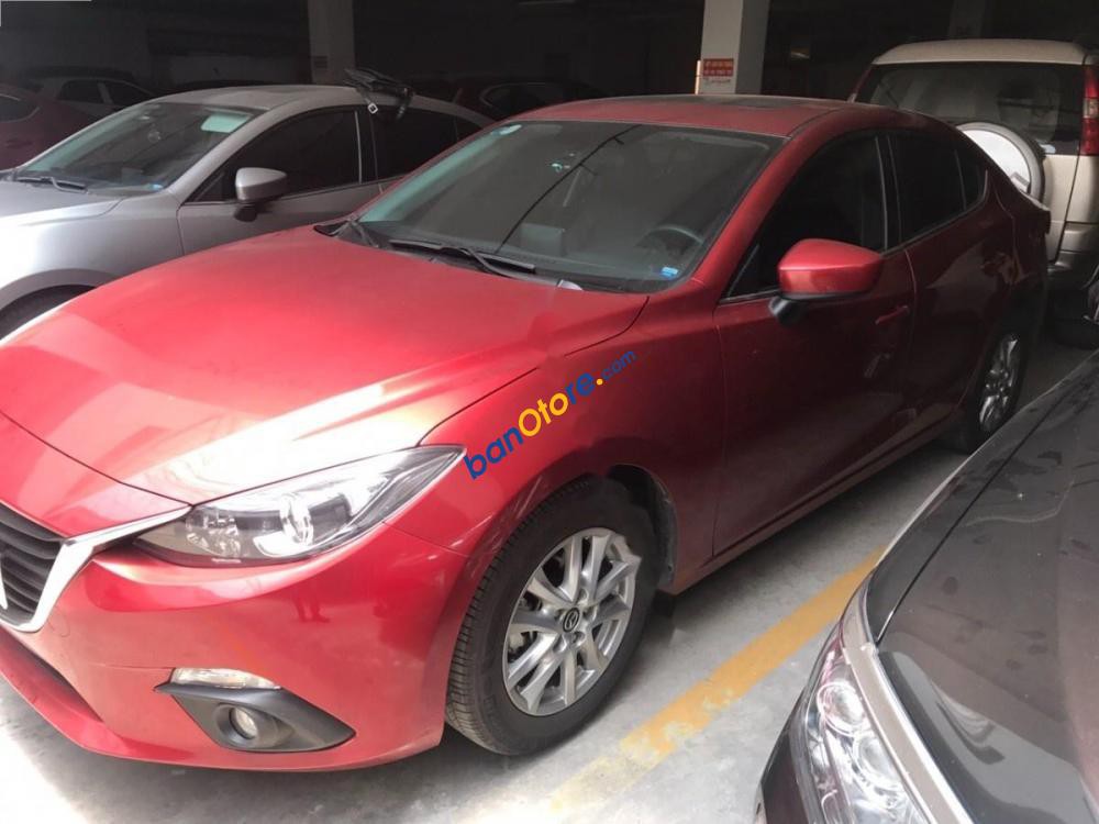 Cần bán xe Mazda 3 1.5L sản xuất năm 2015, màu đỏ, giá tốt