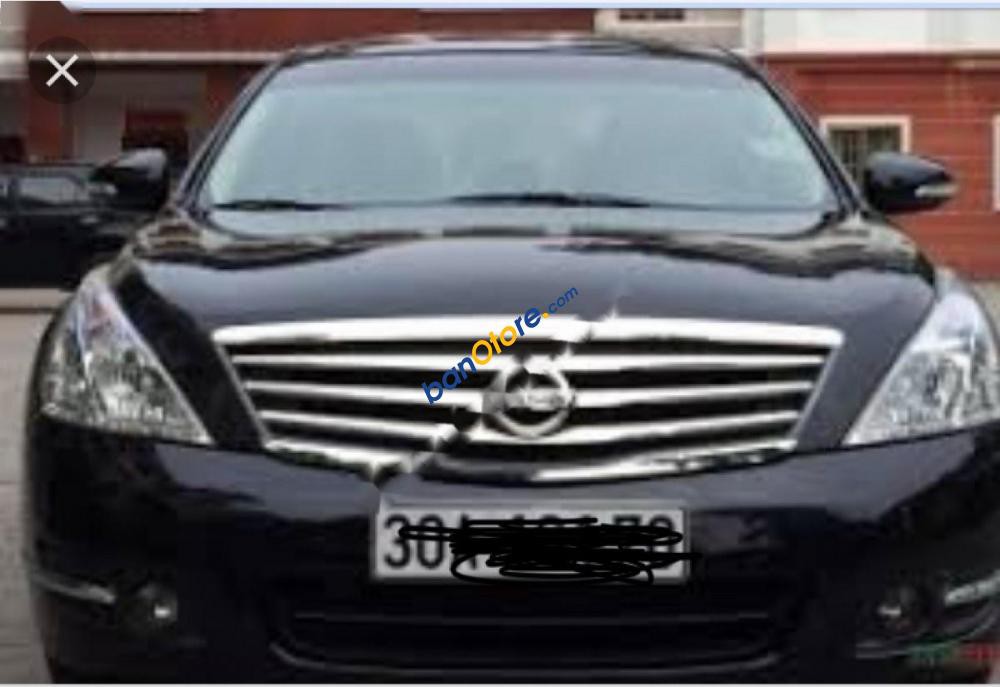 Bán xe Nissan Teana 2.0 sản xuất năm 2010, màu đen, nhập khẩu nguyên chiếc