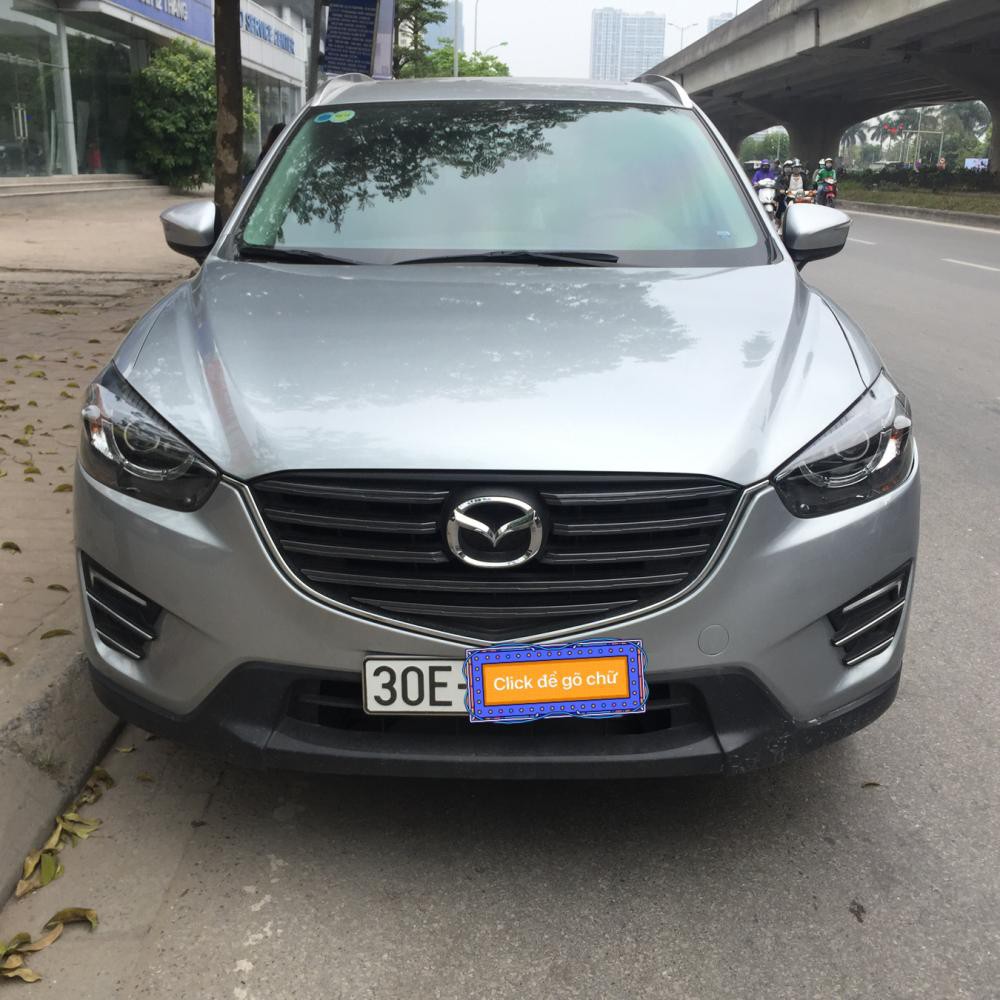 Cần bán xe Mazda CX 5 2.5 đời 2017, màu bạc