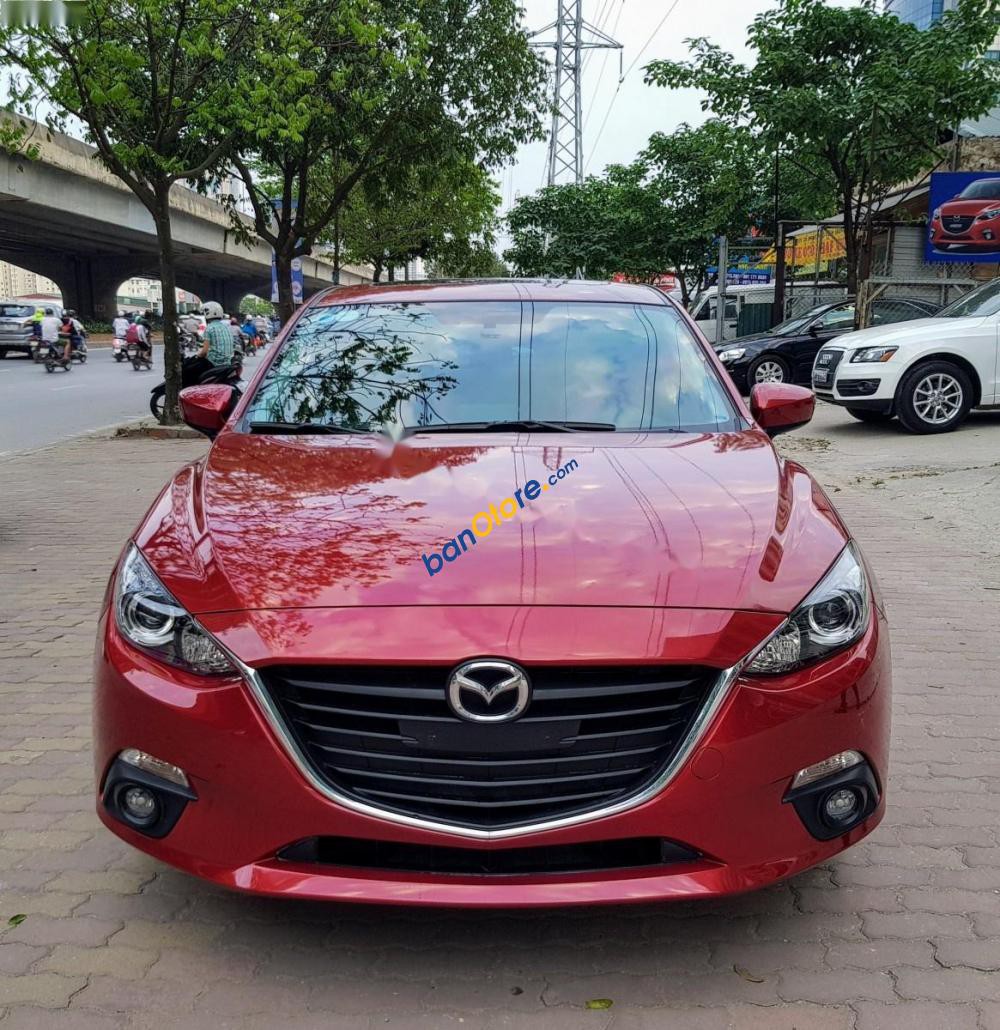 Bán xe Mazda 3 1.5L đời 2015, màu đỏ, 605tr
