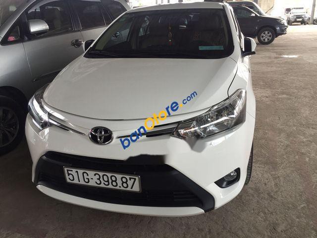 Cần bán gấp Toyota Vios sản xuất 2017, màu trắng, giá chỉ 530 triệu