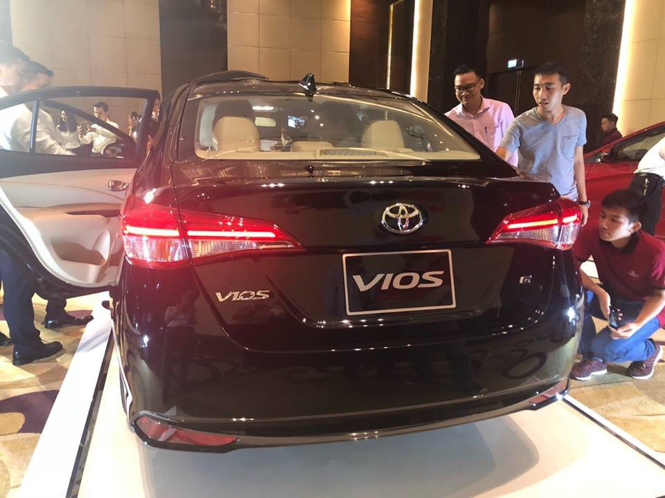 Đuôi xe Toyota Vios 2019 2