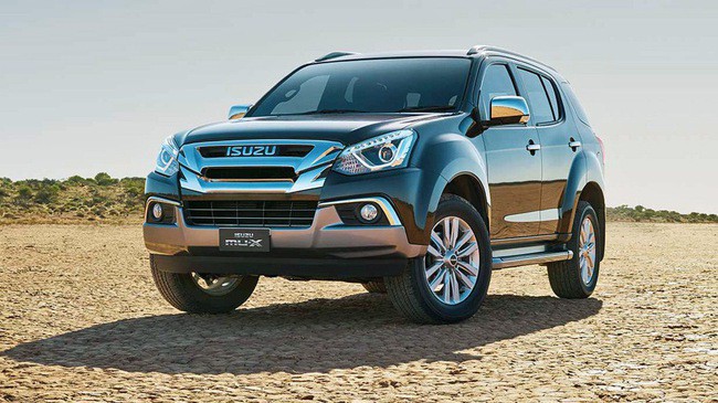 Diện mạo xe Isuzu mu-X 2018 hầu như không thay đổi 3